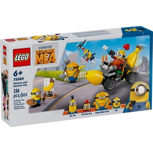 Конструктор LEGO Despicable Me Посіпаки й банановий автомобіль (75580) зображення 1