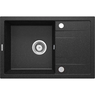 Мийка кухонна Deante Мийка кухонна Deante Corio, граніт, прямокутник, з крилом, 6 (ZRC_2113) зображення 1