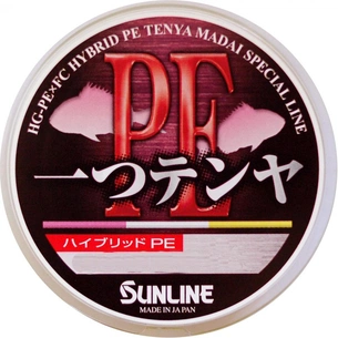 Шнур Sunline Hitotsu Tenya PE 210м #0.8/0.164мм 12LB/5.6кг (1658.01.97) зображення 1