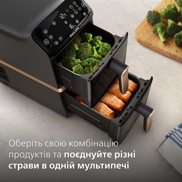 Мультипечь Philips Stacked Dual (NA462/70) - изображение 7