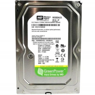 Жорсткий диск 3.5"  500Gb WD (#WD5000AUDX-FR#) зображення 1