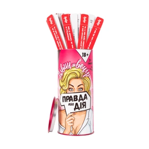 Настільна гра 18+ Fun Games Shop Правда або Дія: Дівич-вечір, українська (FGS20) зображення 1