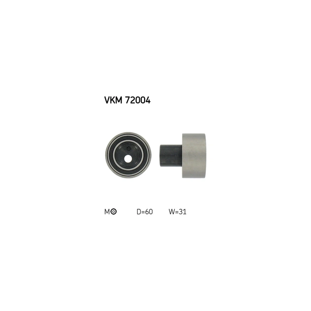 Ролик натяжителя ремня SKF VKM 72004 - изображение 1