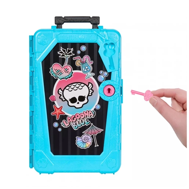 Лялька Monster High Набір-сюрприз Кошмарні канікули Жахо-секрети Лагуни (JDR51) - picture 8