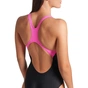 Купальник Arena Graphic Swimsuit Swim Pro Back 009024-590 чорний, рожевий 44 (3468337554073) - уменьшенное изображение 4