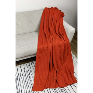 Плед Прованс Happy Fall Kosa Помаранчевий 130х170 см (4823093447073) зображення 1