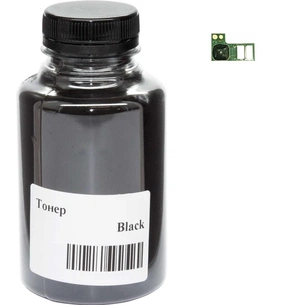 Тонер Canon i-Sensys LBP-112/113/MF112/113, Black 50г +chip 1.6K AHK (3203473) зображення 1