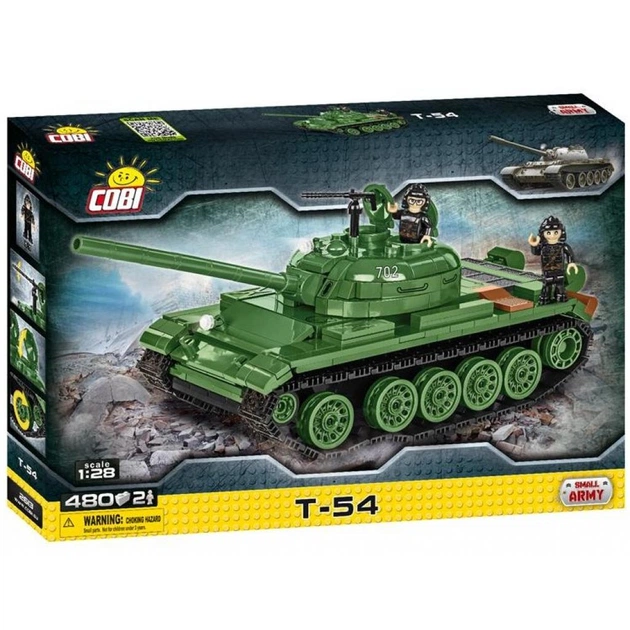 Конструктор Cobi Танк Т-54 480 деталей (COBI-2613) (5902251026134) - зображення 1