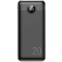 Батарея універсальна VEGER 20000mAh L20S 20W PD QC LCD black (6970453555362) - зменшене зображення 1