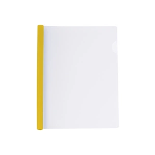 Папка-швидкозшивач Economix А4 з планкою-затиском 6 мм (2-35 аркушів), жовта (E31204-05) зображення 1
