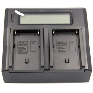 Зарядний пристрій для фото PowerPlant Dual Sony NP-F970 (CH980222) изображение 1