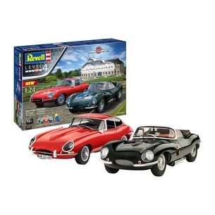 Збірна модель Revell Набір до 100 річниці автомобілі Jaguar рівень 4 масштаб 1:24 (RVL-05667) зображення 1