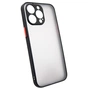 Чохол до мобільного телефона Dengos Matte iPhone 15 Pro Max (black) (DG-TPU-MATT-133) - зменшене зображення 2