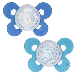 Пустушка Chicco Physio Comfort силіконова 16-36 міс 2 шт блакитна (74935.42.00.00) зображення 1
