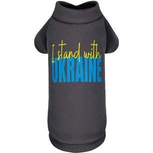 Толстовка для тварин Pet Fashion "I stand with" M (4823082431373) зображення 1