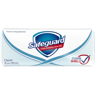 Тверде мило Safeguard Класичне Сліпуче Біле 90 г (5000174349672/8006540559406) зображення 1