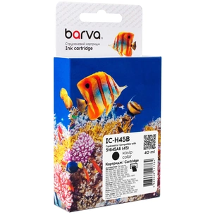 Картридж Barva HP 45 black/51645AE, 40 мл (IC-H45B) зображення 1