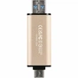 USB флеш накопичувач Transcend 128GB JetFlash 930 Gold-Black USB 3.2/Type-C (TS128GJF930C) - зменшене зображення 7