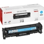 Картридж Canon 718 LBP-7200/ MF-8330/ 8350 cyan (2661B002) - зменшене зображення 2