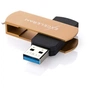 USB флеш накопичувач eXceleram 64GB P2 Series Brown/Black USB 3.1 Gen 1 (EXP2U3BRB64) - зменшене зображення 2