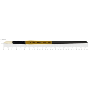 Пензлик для малювання Rosa Щетина кругла, AMBER 2306R, №10 (4823098533245) изображение 1