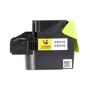 Картридж PowerPlant Lexmark CX310/CX410/CX510 YL чип (PP-TFL276Y) зображення 1