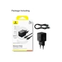 Зарядний пристрій Baseus Palm Fast Charger 1C 20W + Cable 1.0m Type-C 60W black (P10111602113-01) - уменьшенное изображение 6