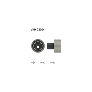 Ролик натягувача ременя SKF VKM 72004 зображення 1