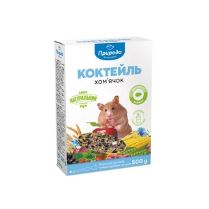 Корм для гризунів Природа Хом'ячок 500 г (4820157400463) изображение 1