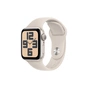 Смарт-годинник Apple Watch SE 2023 GPS 40mm Starlight Aluminium Case with Starlight Sport Band - M/L (MR9V3QP/A) - зменшене зображення 1