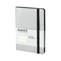 Книга записна Axent Partner Soft 125х195 мм в точку 96 аркушів Срібляста (8312-34-A) - зменшене зображення 2