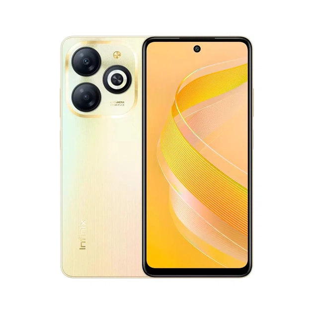 Мобільний телефон Infinix Smart 8 3/64Gb Shinny Gold (4894947010415) - изображение 1