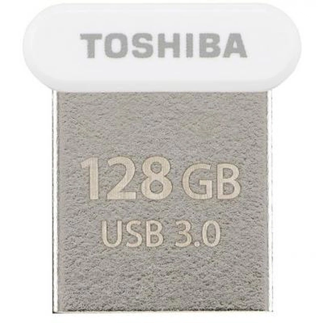 USB флеш накопичувач Toshiba 128GB U364 White USB 3.0 (THN-U364W1280E4) - изображение 1