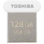 USB флеш накопичувач Toshiba 128GB U364 White USB 3.0 (THN-U364W1280E4) - уменьшенное изображение 1