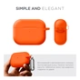 Чехол для наушников Armorstandart Hang Case For Apple AirPods Pro 3 Orange (ARM88278) - уменьшенное изображение 2
