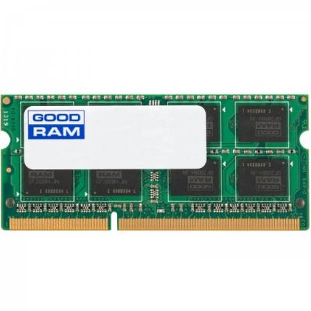 Модуль пам'яті для ноутбука SoDIMM DDR3 4GB 1066 MHz Goodram (W-AMM10664GB9 / W-AMM10664G) - изображение 1