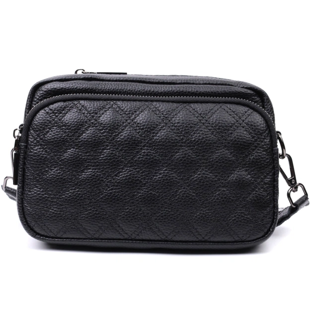 Сумка Vintage З натуральної шкіри Чорна (22634) - зображення 5