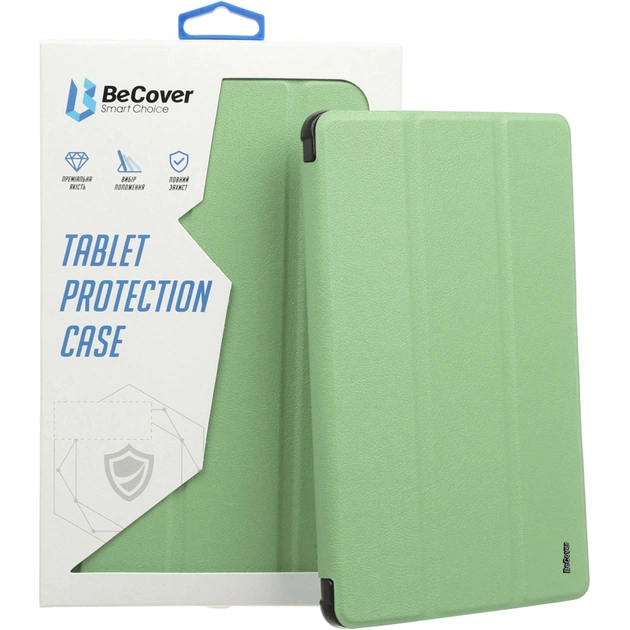 Чохол до планшета BeCover Soft Edge Samsung Galaxy Tab A8 10.5 (2021) SM-X200 / SM-X205 Green (708332) - зображення 1