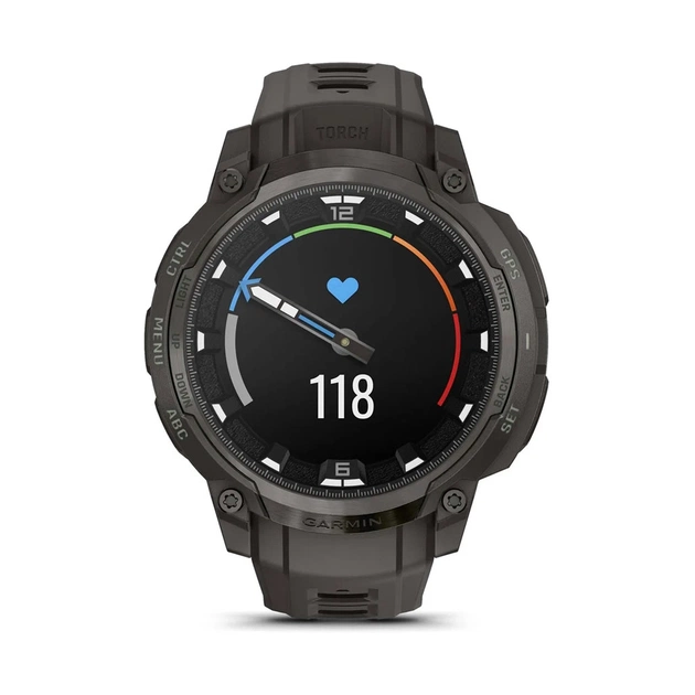 Смарт-годинник Garmin Instinct Crossover AMOLED, Charcoal Grey/Charcoal Grey, GPS смарт-годинник (010-03398-00) - picture 11