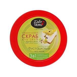 Скраб для тіла Dolce Vero Фісташковий чізкейк 250 г (4820091144225) зображення 1