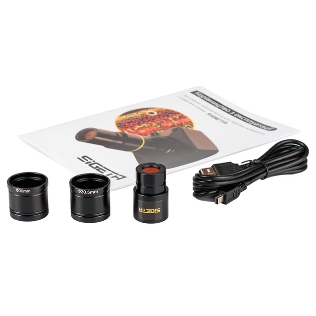 Аксесуар до мікроскопів Sigeta Цифрова камера для MDC-500 5.0MP (65181) - picture 4