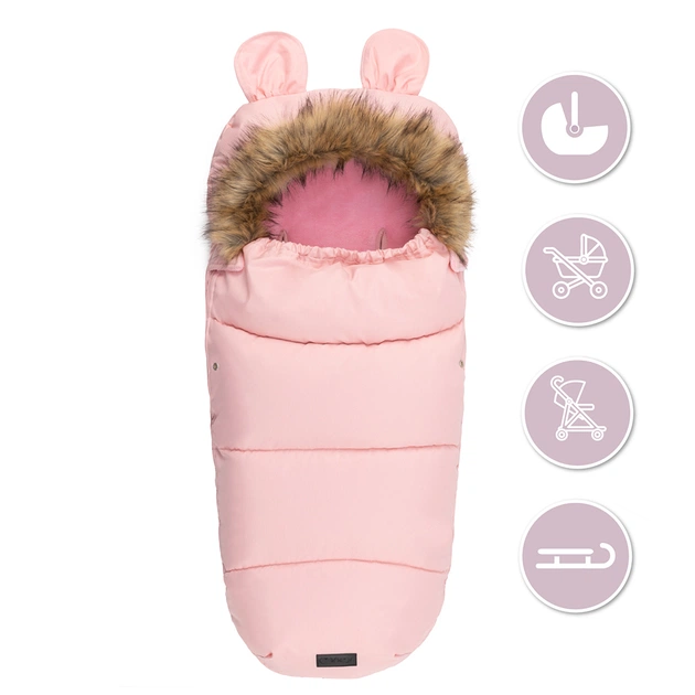 Зимовий конверт MoMi Sleeping bag pink (AKCE00033) - picture 8