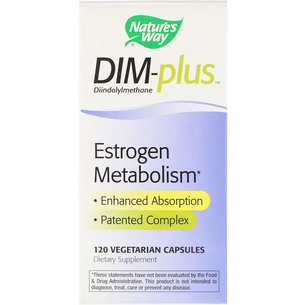 Травы Nature's Way Метаболизм Эстрогенов, DIM-plus, Estrogen Metabolism, 120 к (NWY-14850) изображение 1