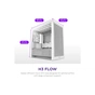 Корпус для ПК NZXT H3 Flow All White (CC-H31FW-01) - зменшене зображення 2