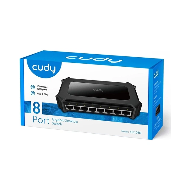 Комутатор мережевий Cudy GS108D - picture 7