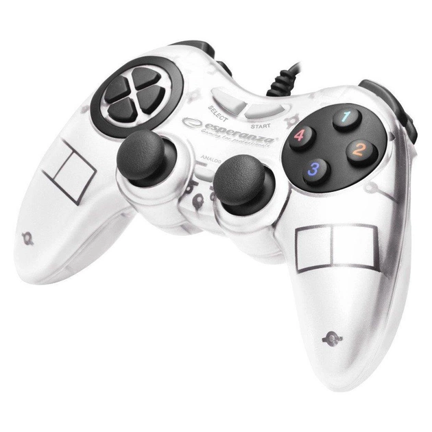 Геймпад Esperanza Fighter PC White (EGG105W) - изображение 1