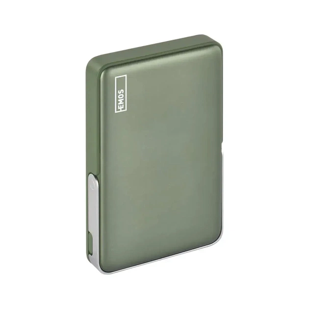 Батарея універсальна EMOS 10000mAh, MagSafe, 20W, green (B0552AG) - зображення 6