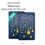 Чохол до планшета BeCover Smart Case Samsung Galaxy Tab A11 Plus SM-X236B 11.0" Night Light (714018) - зменшене зображення 1