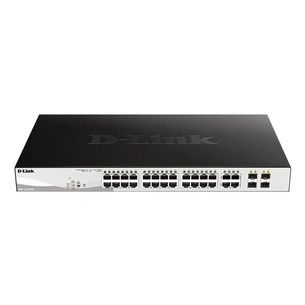 Комутатор мережевий D-Link DGS-1210-28P/E зображення 1