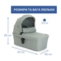 Коляска Chicco 2 в 1 Seety світло зелена (87097.76.01) - зменшене зображення 2
